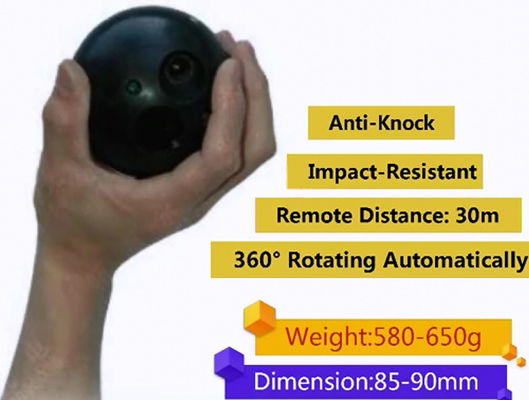 360° que gira la bola en tiempo real inalámbrica de la vigilancia de la inteligencia los 30m